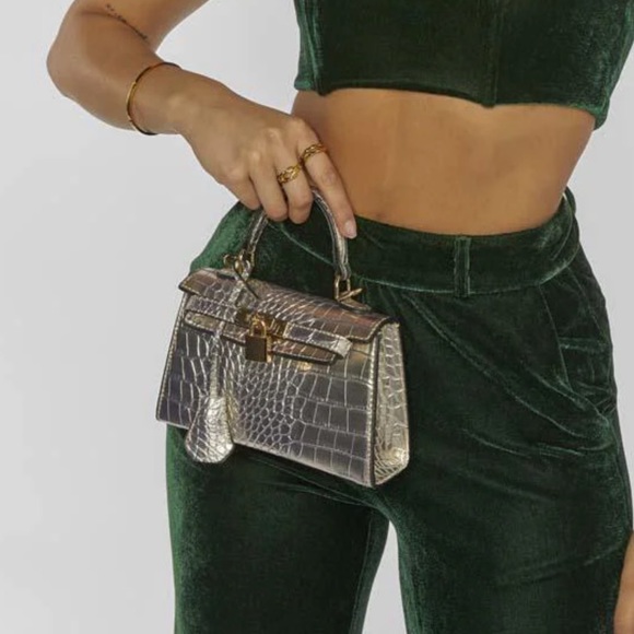 Peta + Jane Gold Hedi Bag - Picture 3 of 4